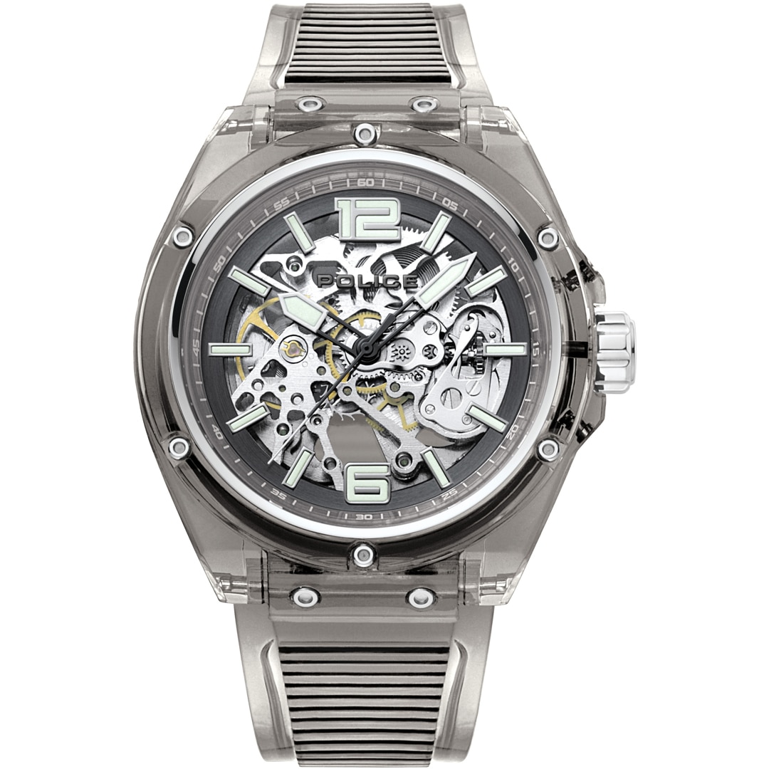 Montre police top translucent
