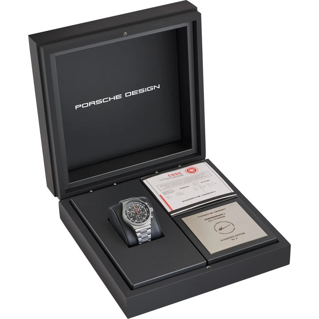 WAP0710100TATE | Porsche Design Chronograph 1 All Titanium - Numbered ...
