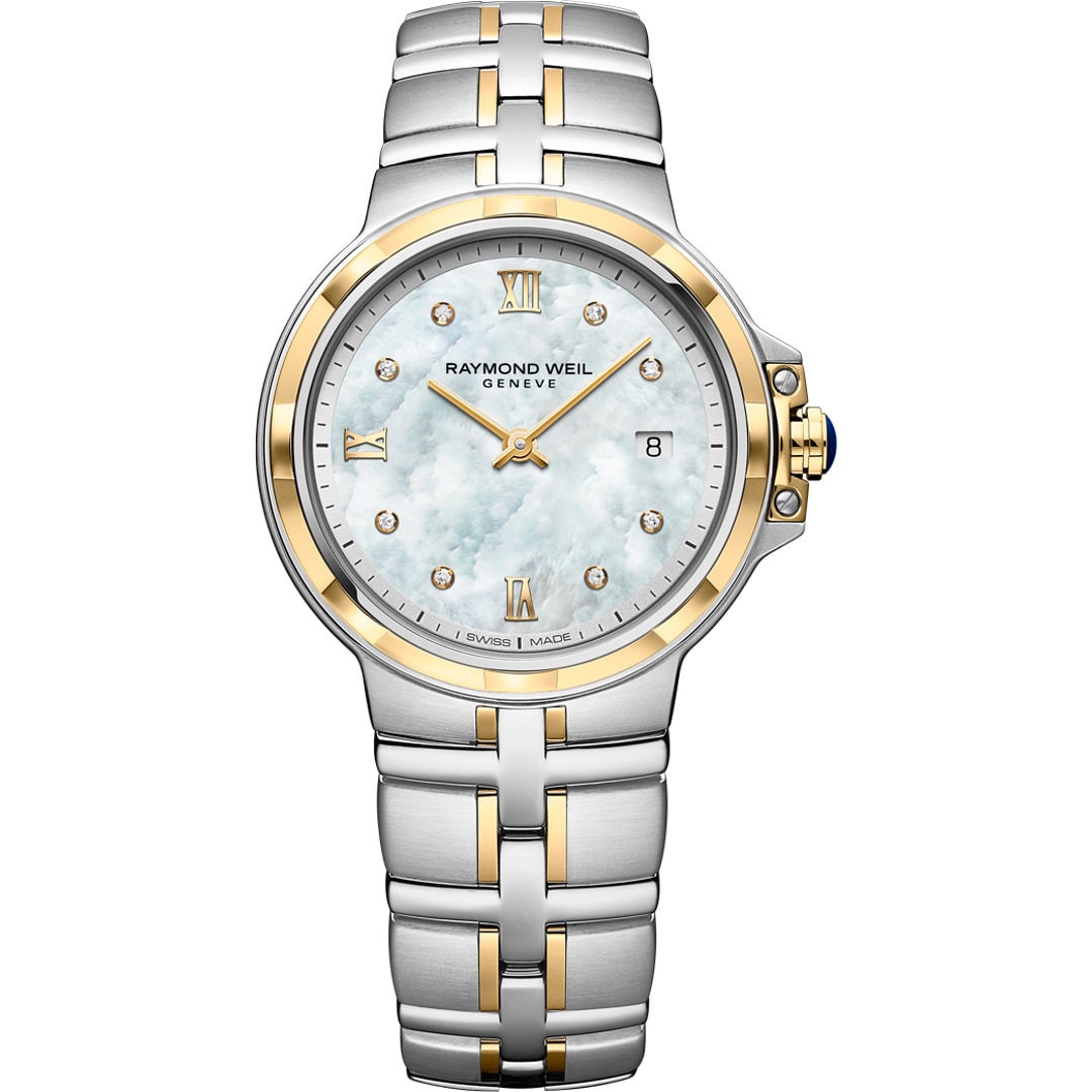 Raymond Weil Parsifal Classic Diamond Two-tone Ø 30mm ladies watch  5180-STP-00995
