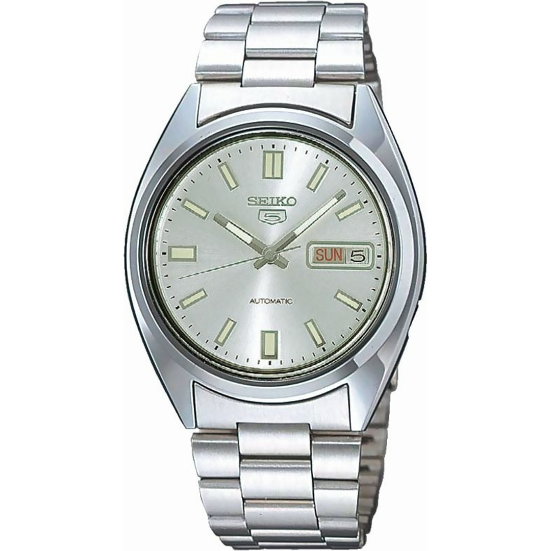 Seiko 5 Sports Day-Date Silber | SNXS73K1