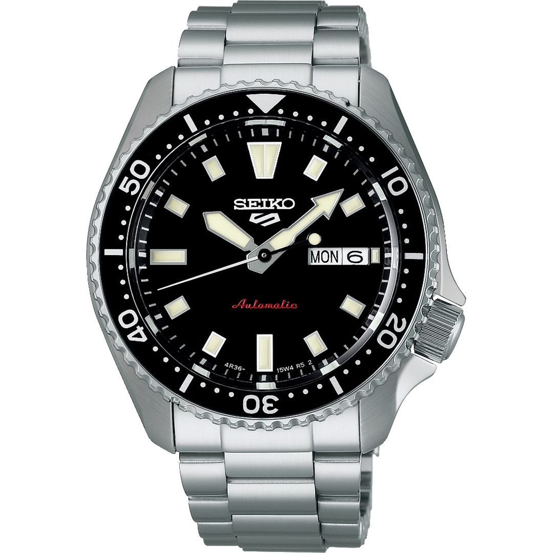 SRPL85K1 Seiko Sports Day-Date Black SKX Re-Interpretation