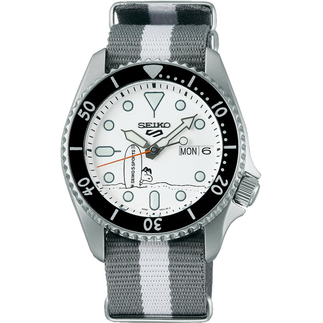 SRPK25K1 | Seiko 5 Sports x Peanuts ‘Surfboard’ Limited Edition