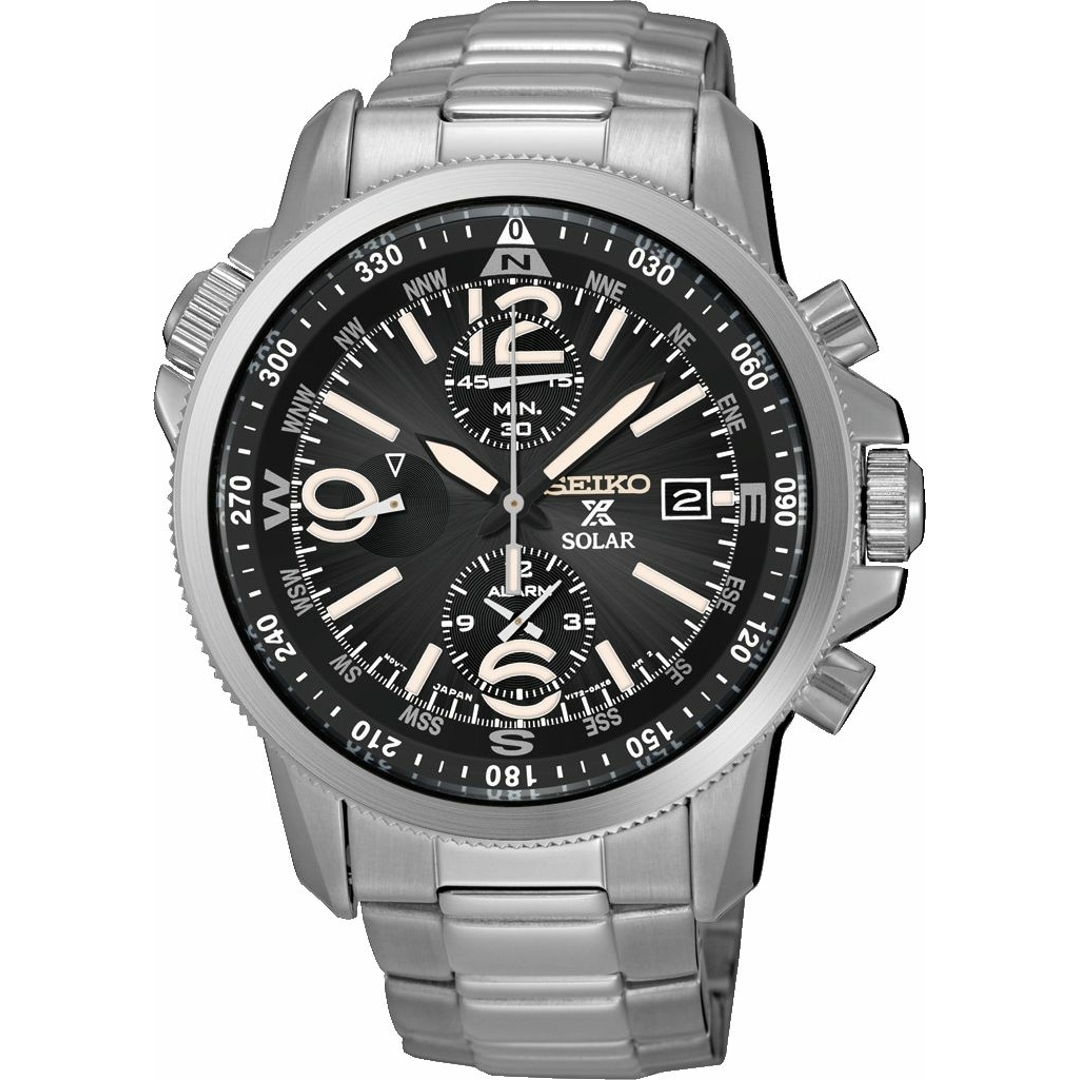 Seiko Prospex Solar Chronographe Montre homme SSC075P1