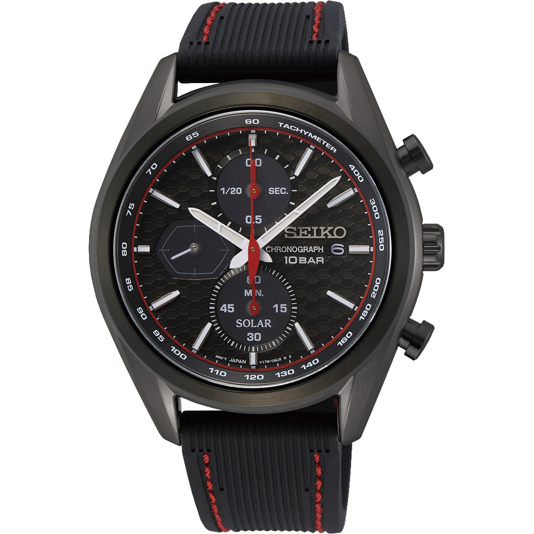Seiko solar chronographe sale