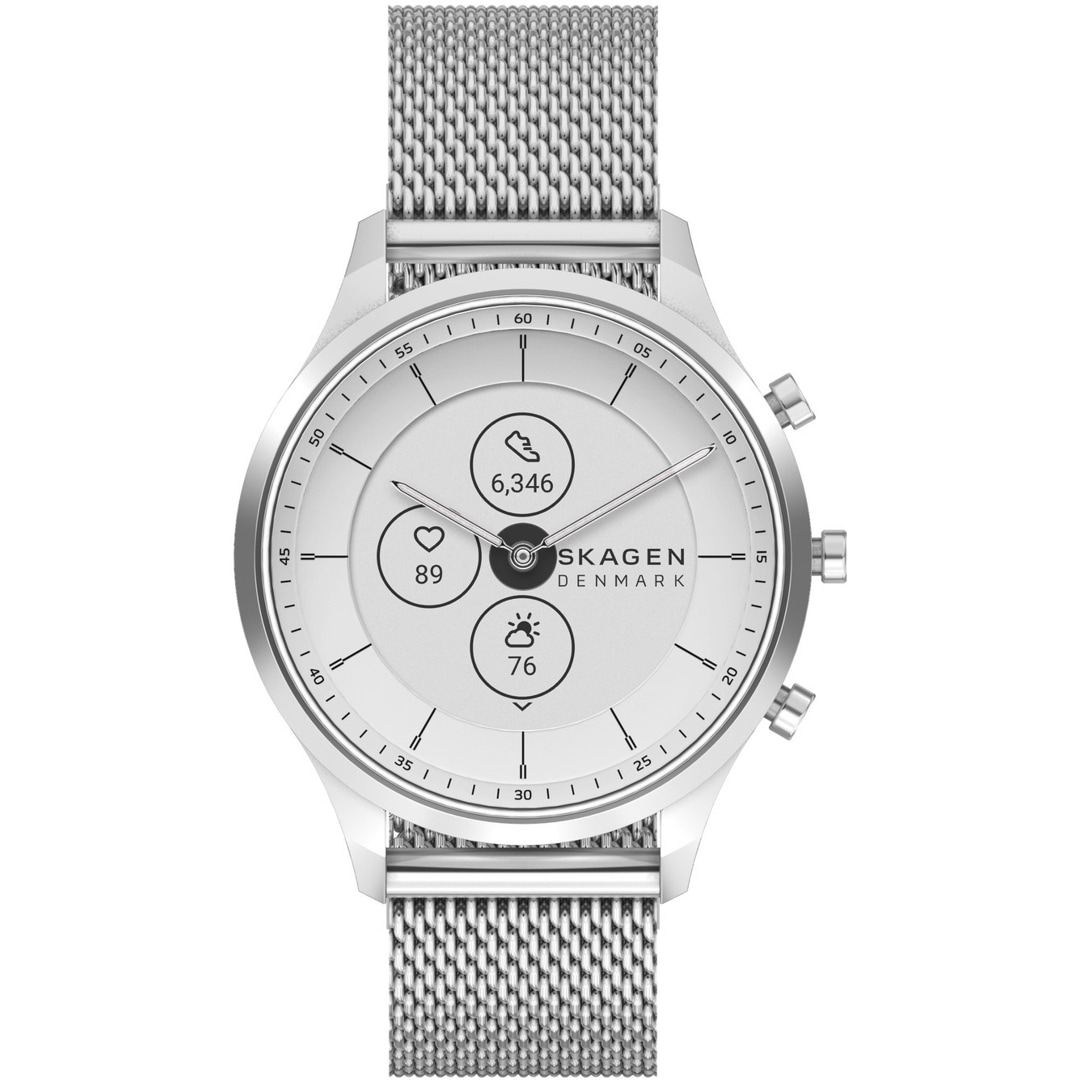 Skagen Jorn 38 Hybrid Smartwatch HR Silbrig SKT3301
