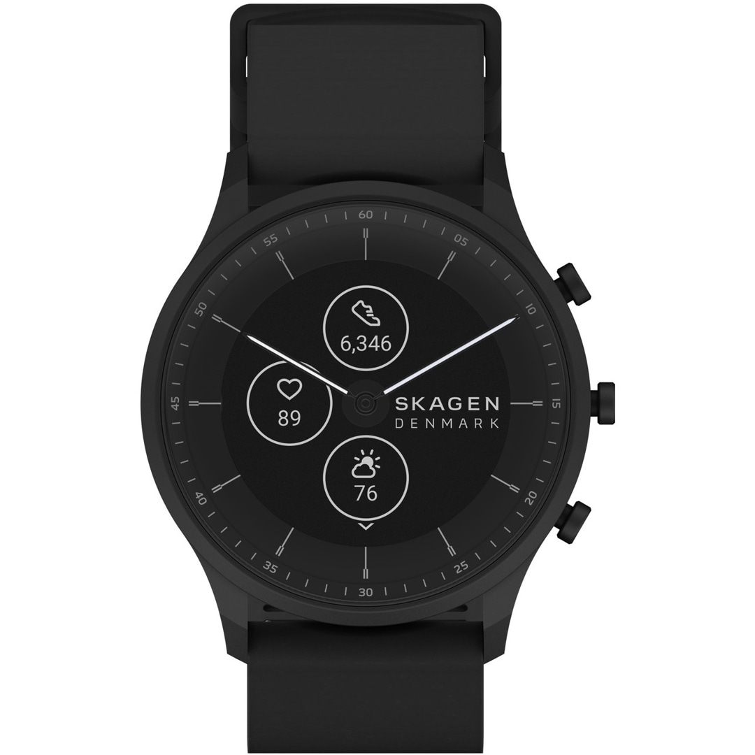 Skagen Jorn 42 Hybrid Smartwatch HR Schwarz SKT3202