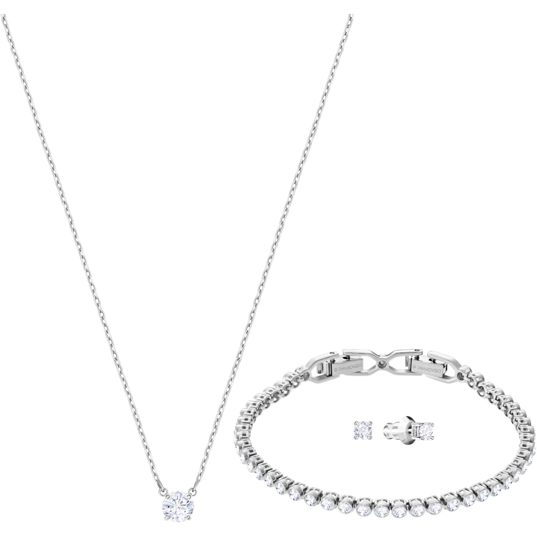 Swarovski Attract Round Set necklace, bracelet und earring ladies  jewellery 5408443