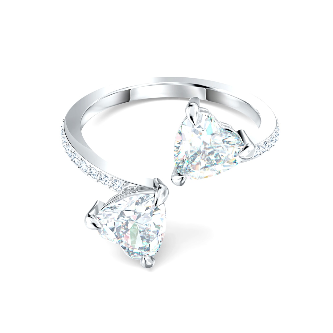 Bague plume swarovski deals