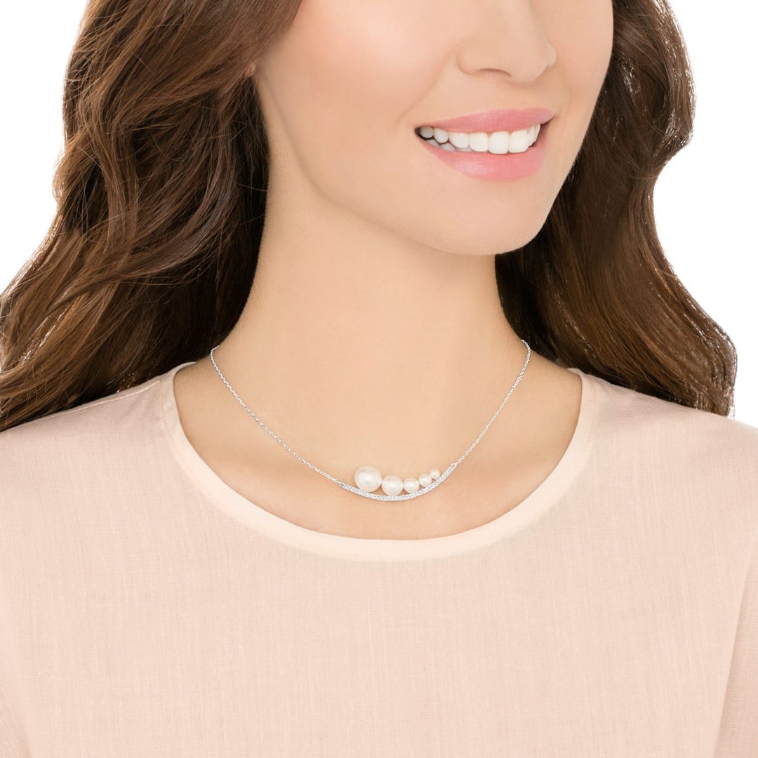Swarovski  Fundamental Swarovski 5274299 Fundamental Necklace, New With Tag And  main image 2