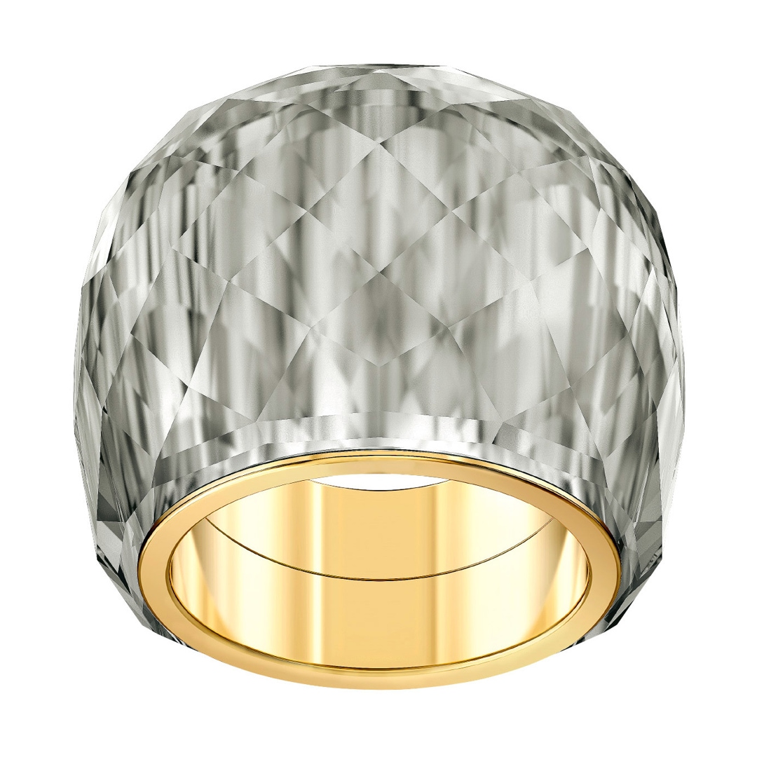 M5474356 Swarovski Bague Nirvana gris Acier inoxydable