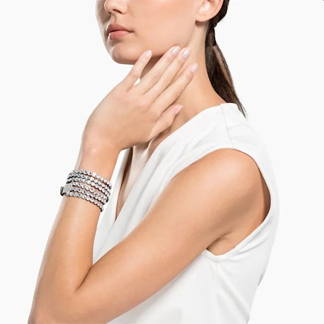 Swarovski Power Collection Armband hellgrau