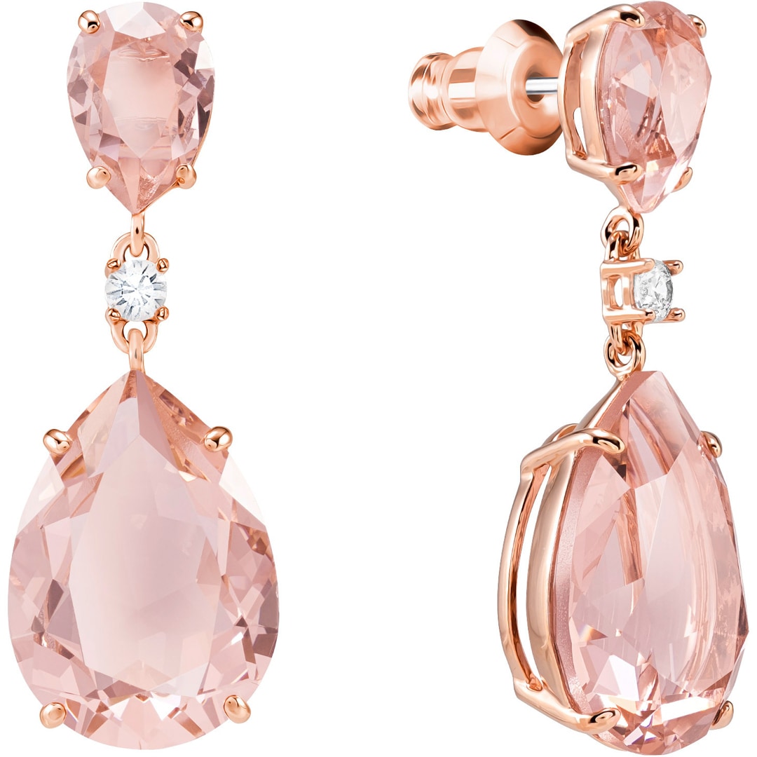 Swarovski Rosa Ohrringe