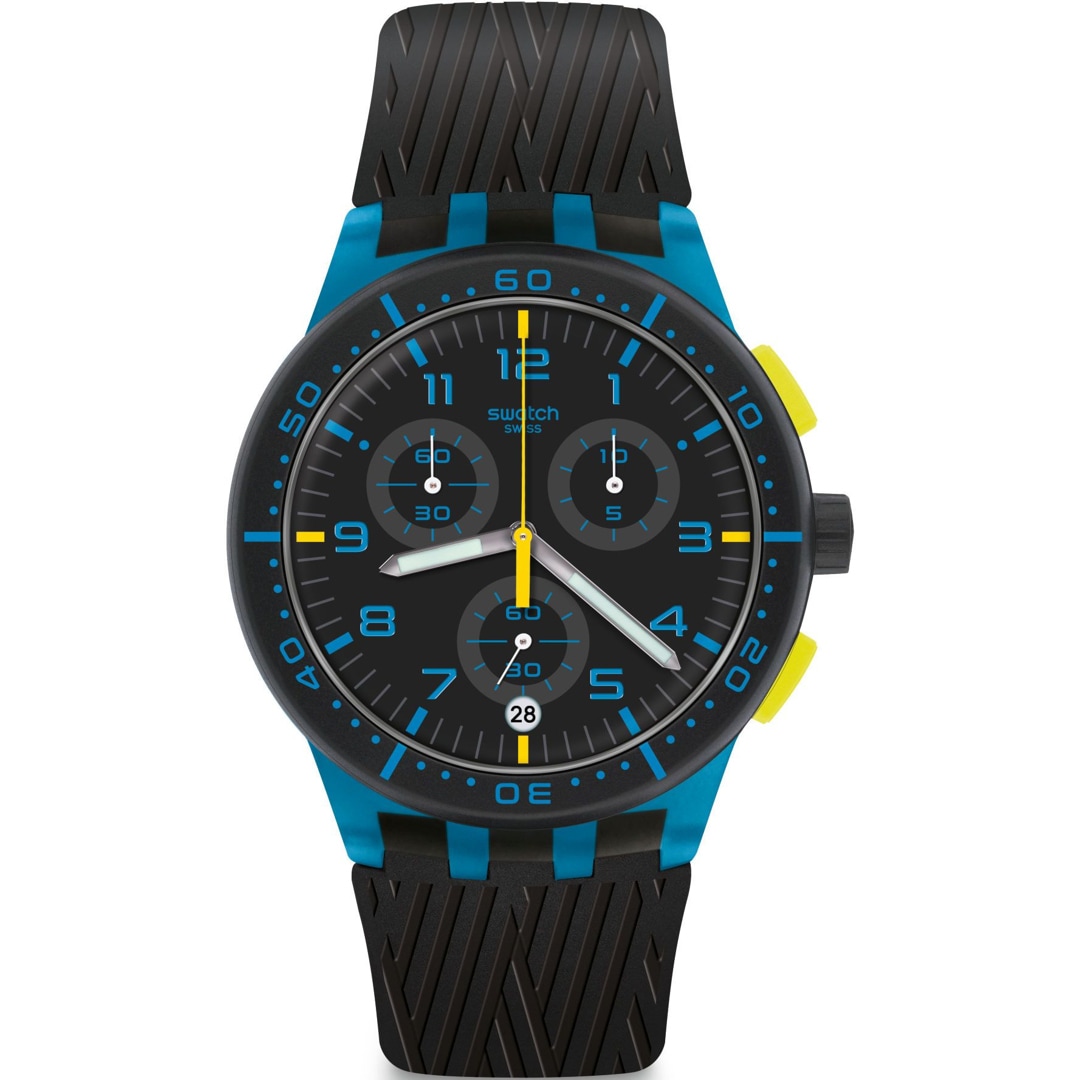 Swatch Original Chrono Blue Tire SUSS402