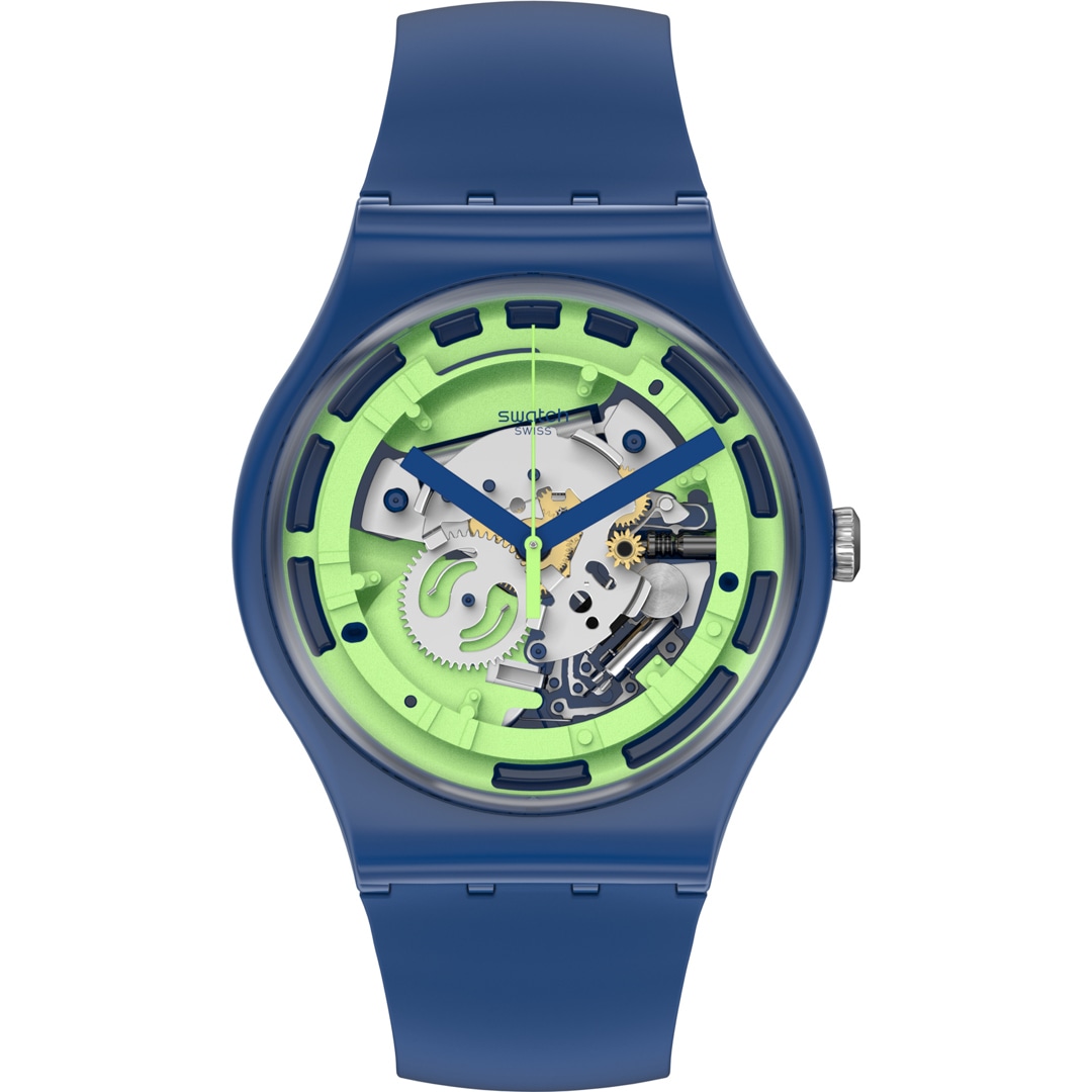 Swatch Original 41 Green Anatomy SUON147