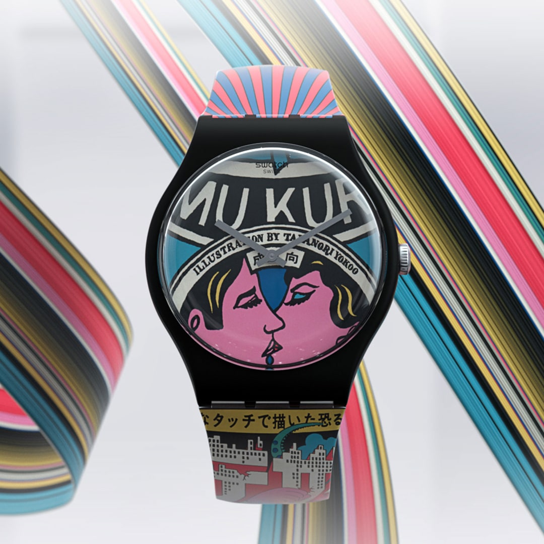 swatch 1987年 横尾忠則 RORRIM ロリム5 GZ107日本限定版 swatch 1987