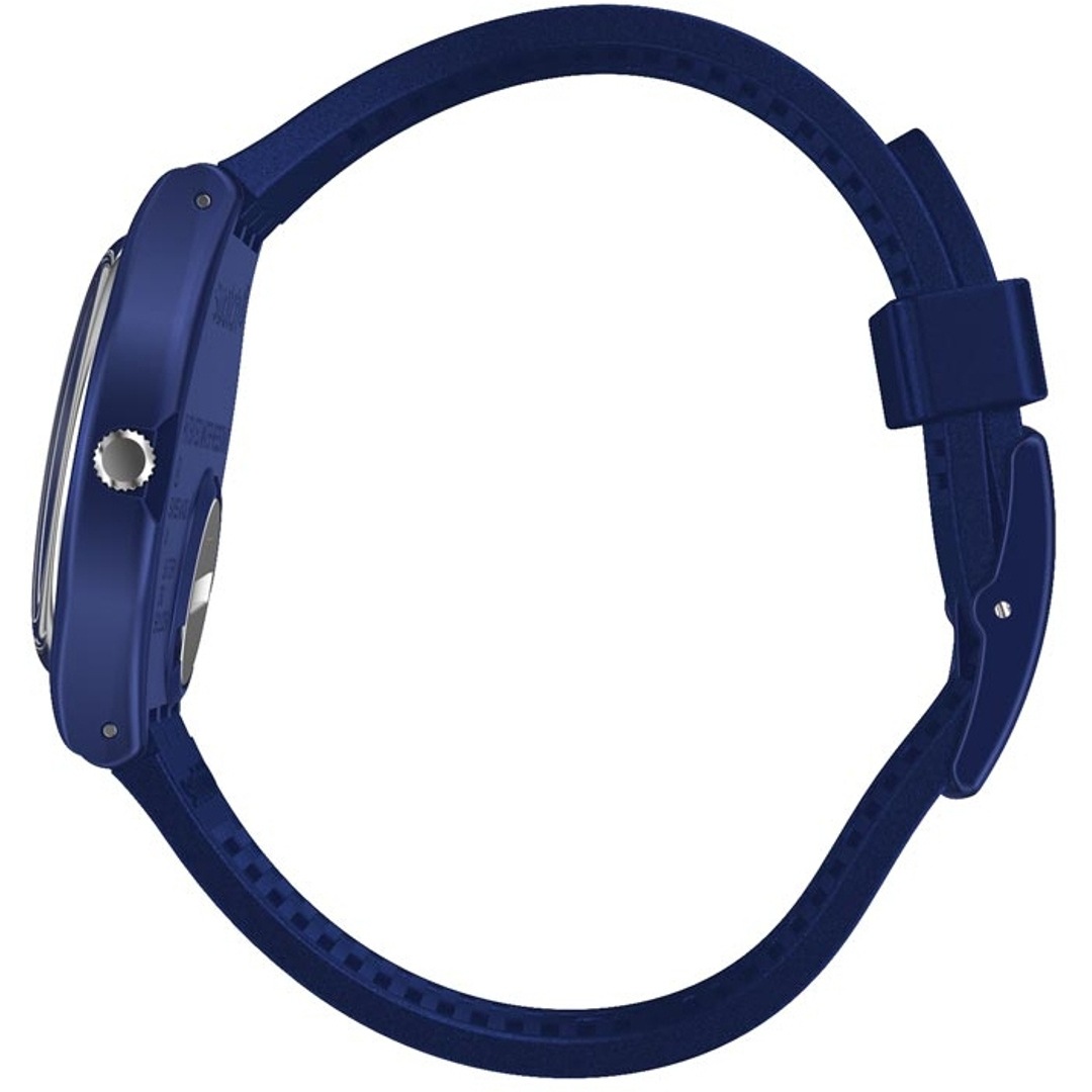 GN416 Swatch Original Silver in Blue