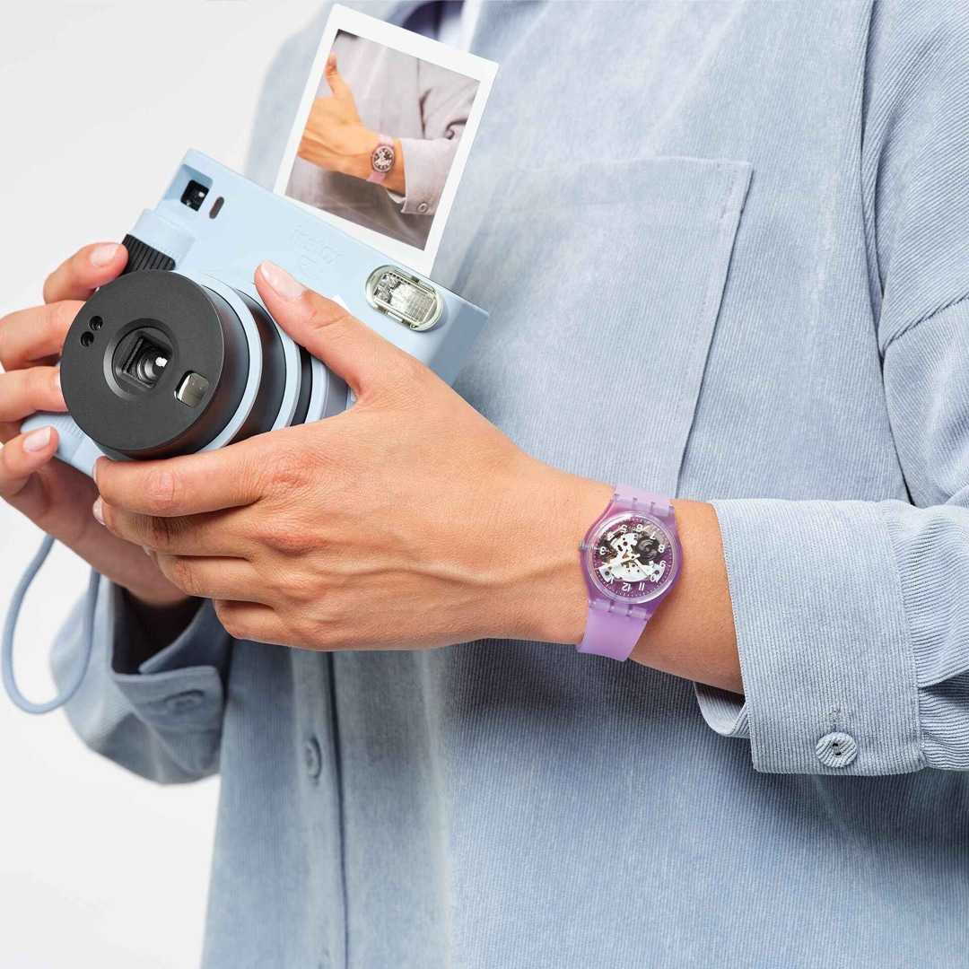 GV136 Swatch Original 34 Tramonto Viola