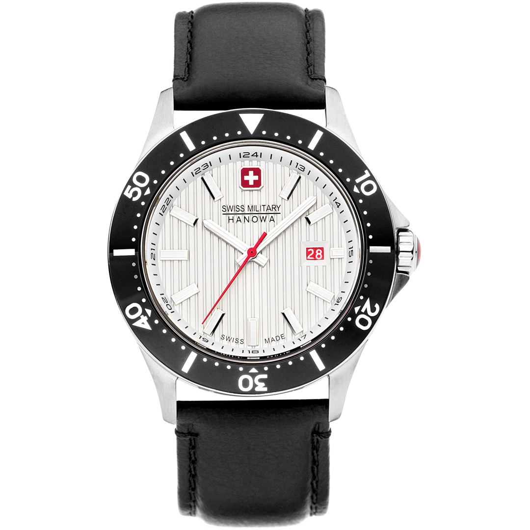 Swiss military hanowa flagship black store