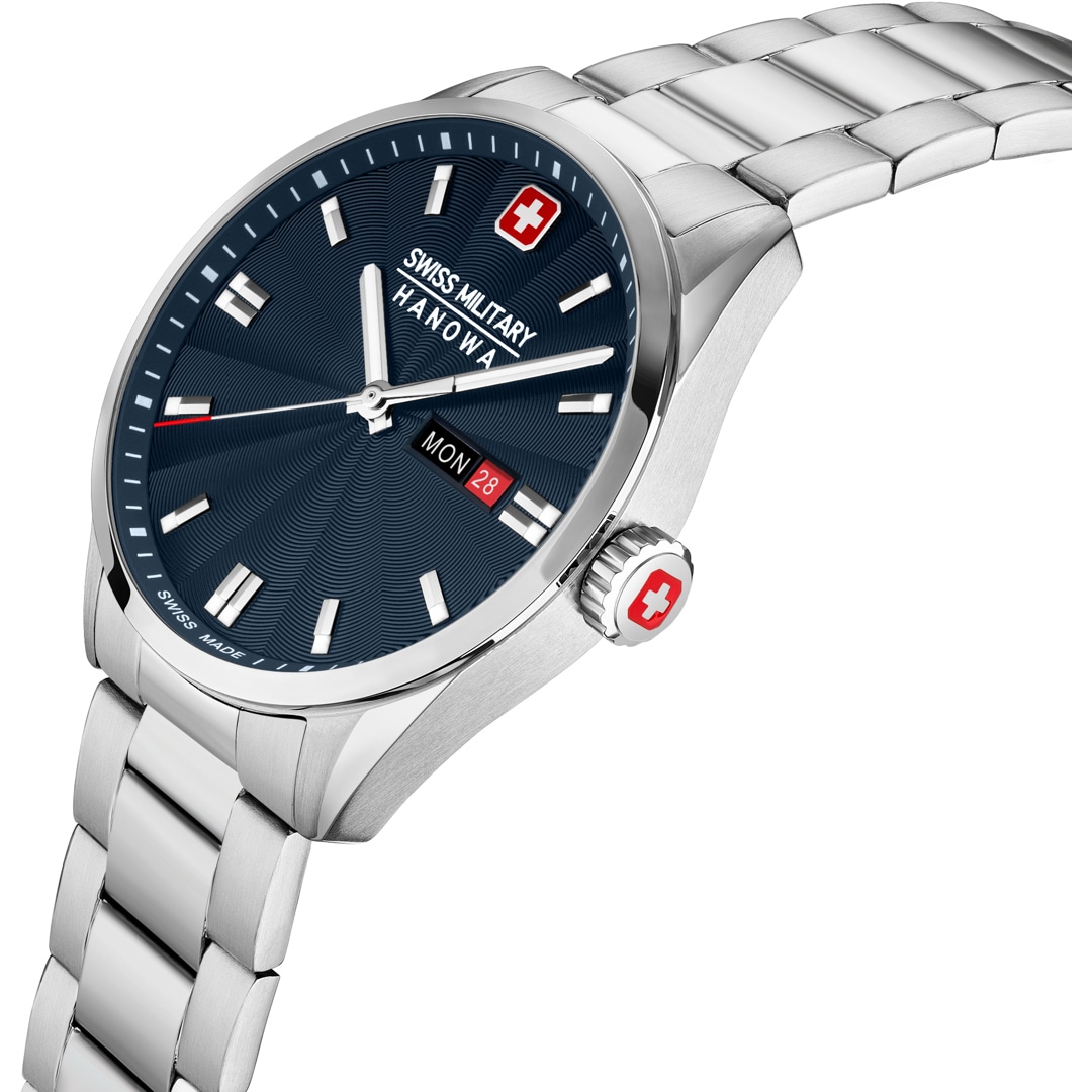 Super-Sonderpreise Swiss Military Hanowa Roadrunner Day Maxed | SMWGH0001602 Date 43mm