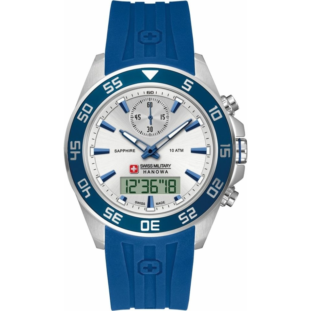 Swiss Military Hanowa Sword Anadigit Chrono gents watch 06 4222.04.001