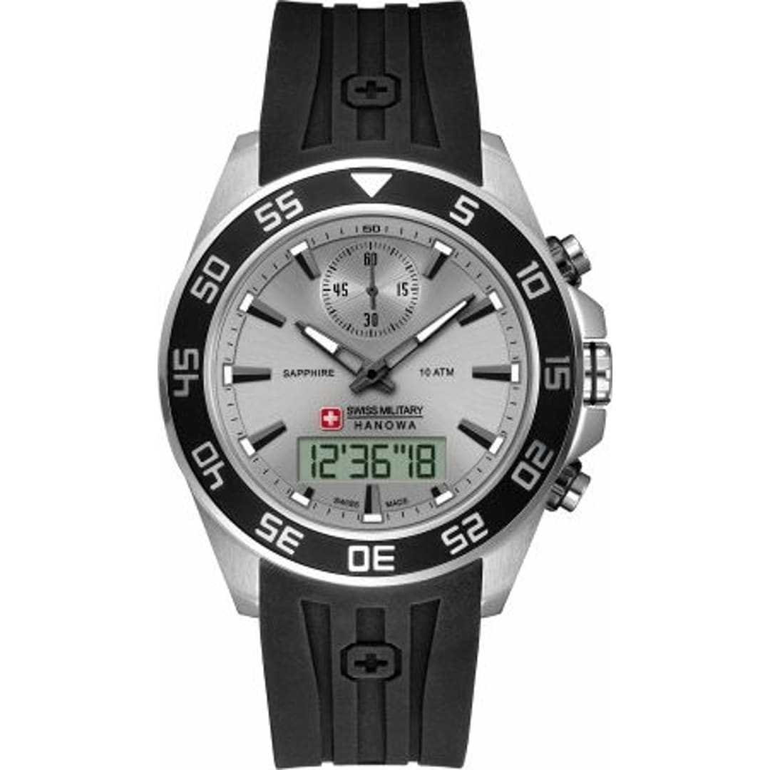 Swiss Military Hanowa Sword Anadigit Chrono gents watch 06 4222.04.009