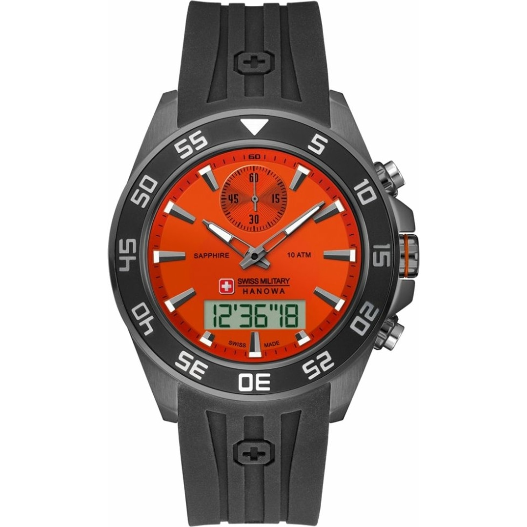 06 4222.30.079 Swiss Military Hanowa Sword Anadigit Chrono