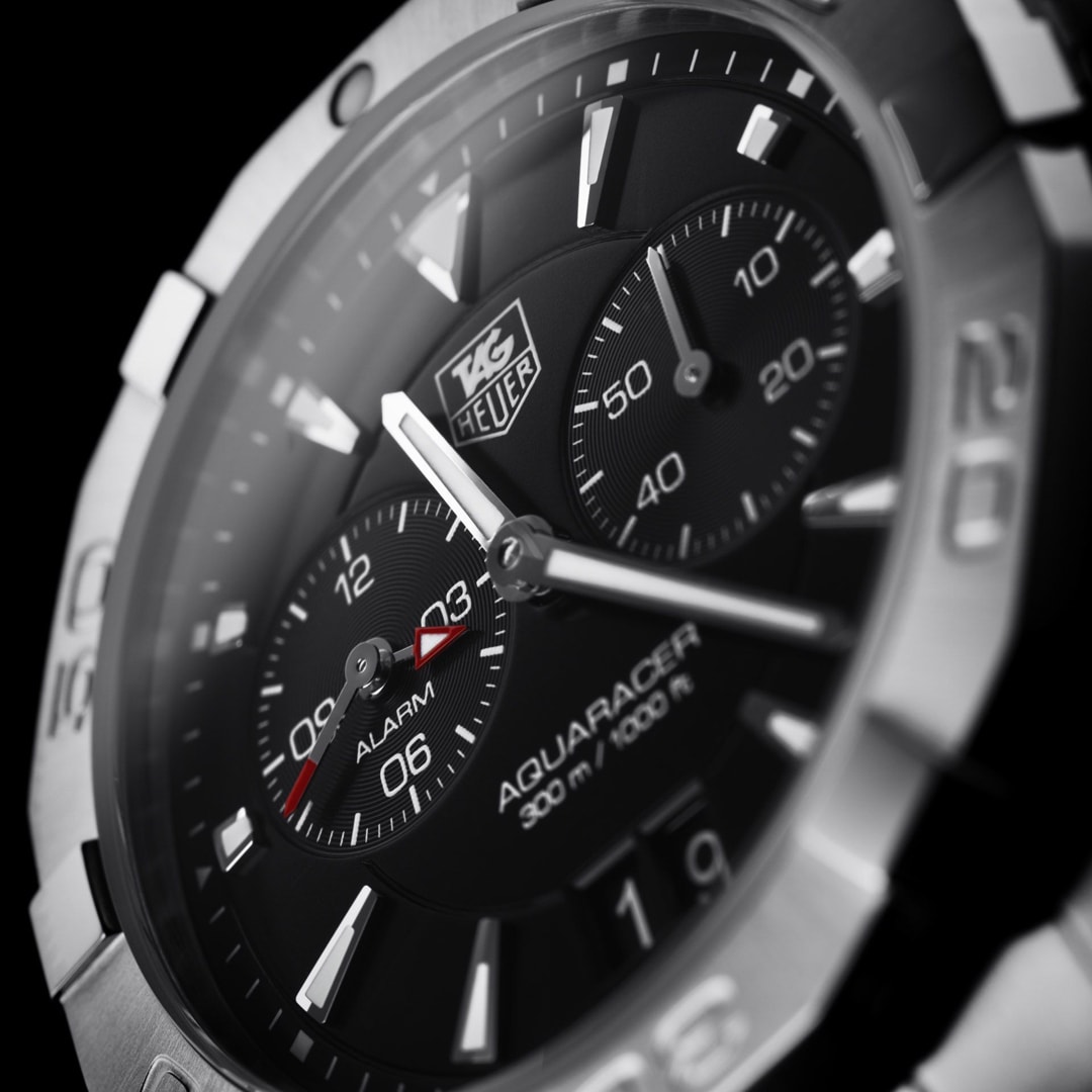 TAG Heuer Aquaracer WAY111Z.BA0928: Orologio Moderno Al Quarzo, Cassa 40,5 Mm, Bracciale Acciaio, Impermeabile 300m - 2