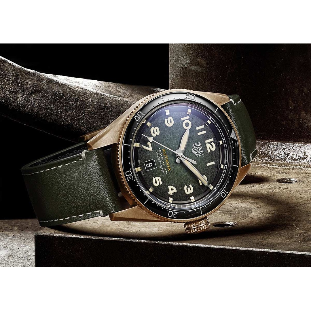 WBE5190.FC8268-1 | TAG Heuer Autavia Calibre 5 COSC Isograph Bronze