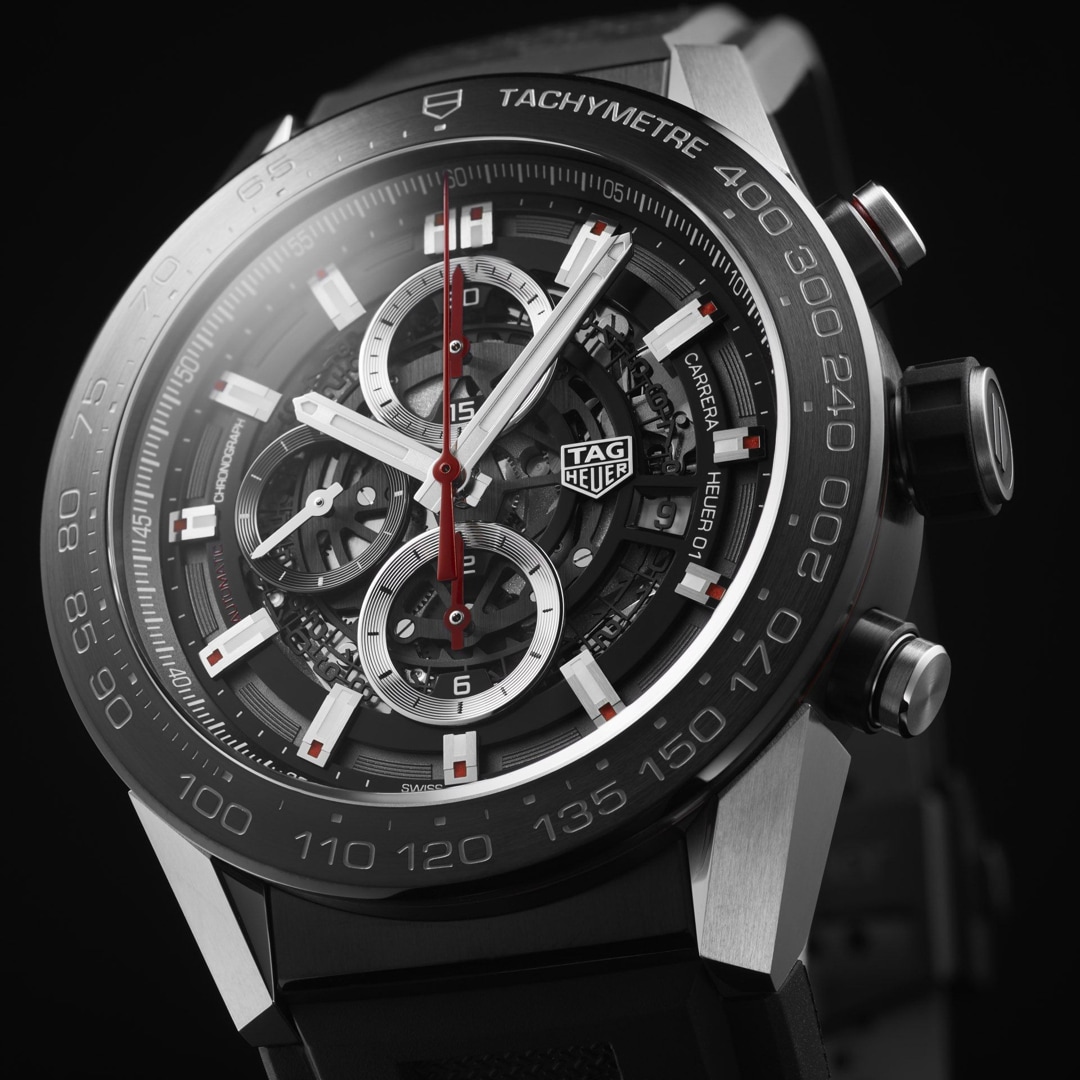 TAG Heuer Carrera Calibre Heuer 01 Automatik Chronograph Herrenuhr CAR2A1Z.FT6044