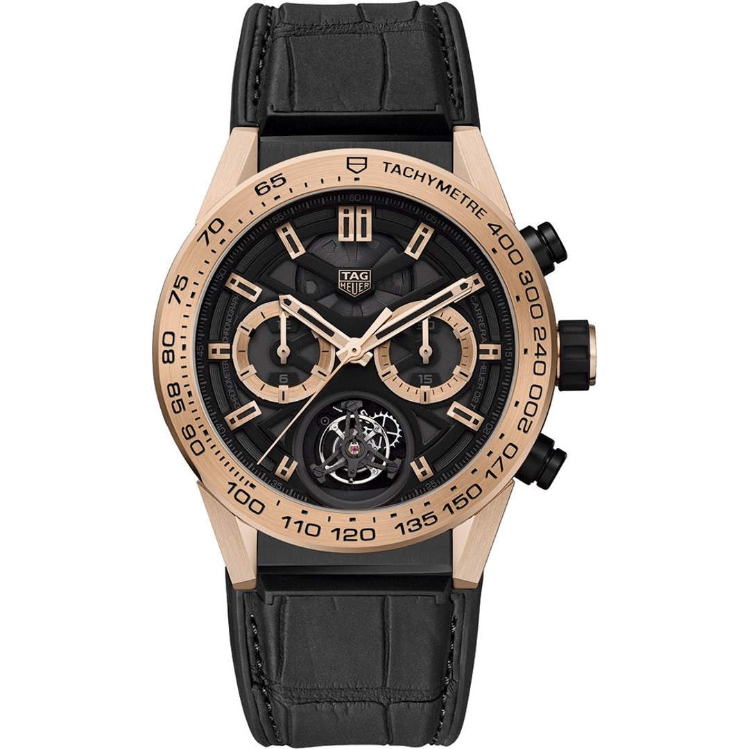 Tag heuer carrera 01 gold outlet