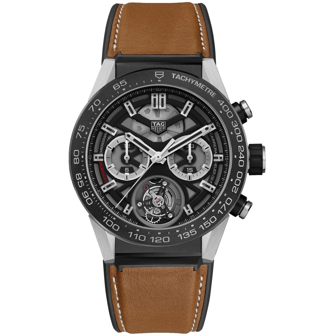 TAG Heuer Carrera Calibre Heuer 02 Tourbillon Chronograph CAR5A8Y.FT6072