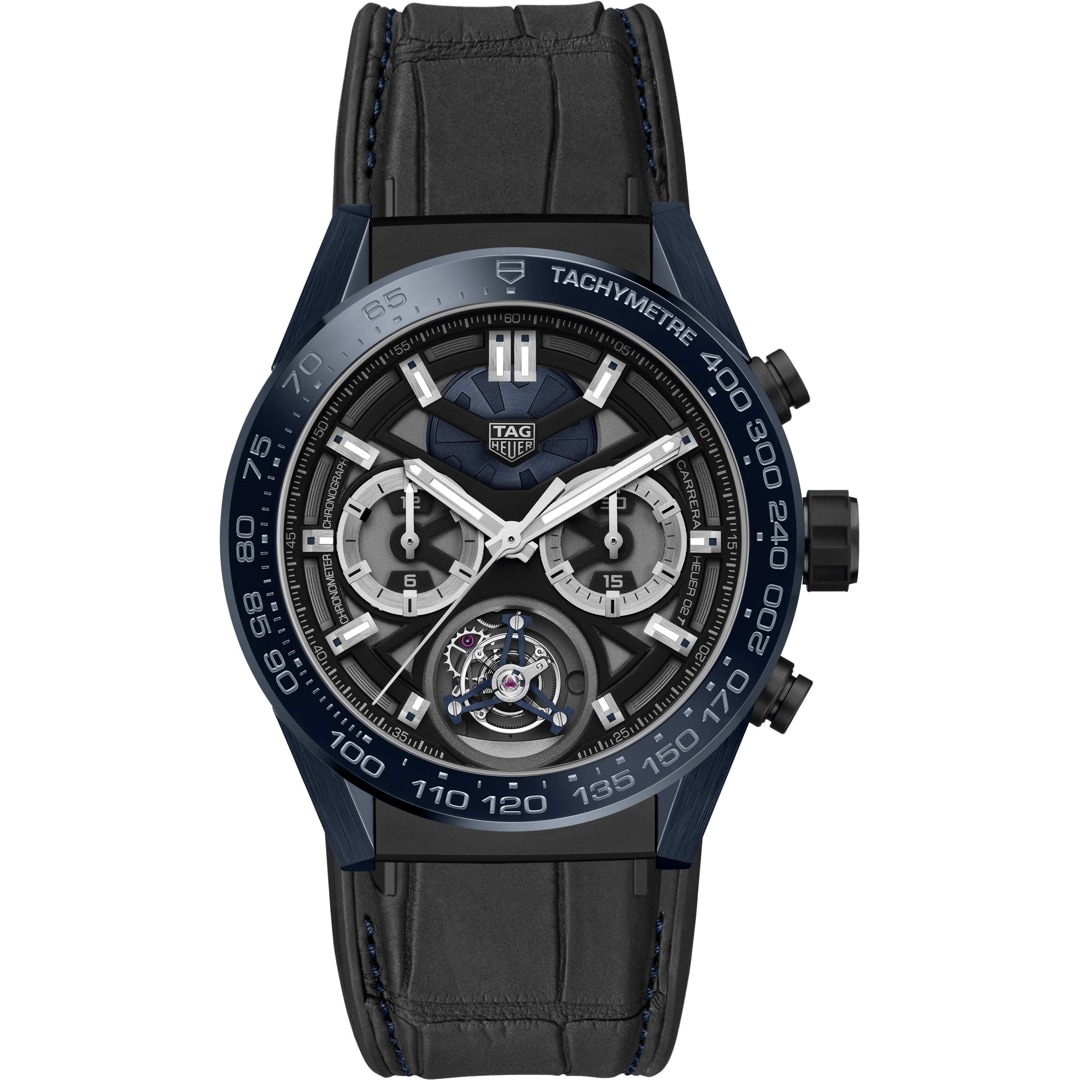 TAG Heuer Carrera Calibre Heuer 02 Tourbillon Tete de Vipere Limited Edition CAR5A93.FC6442
