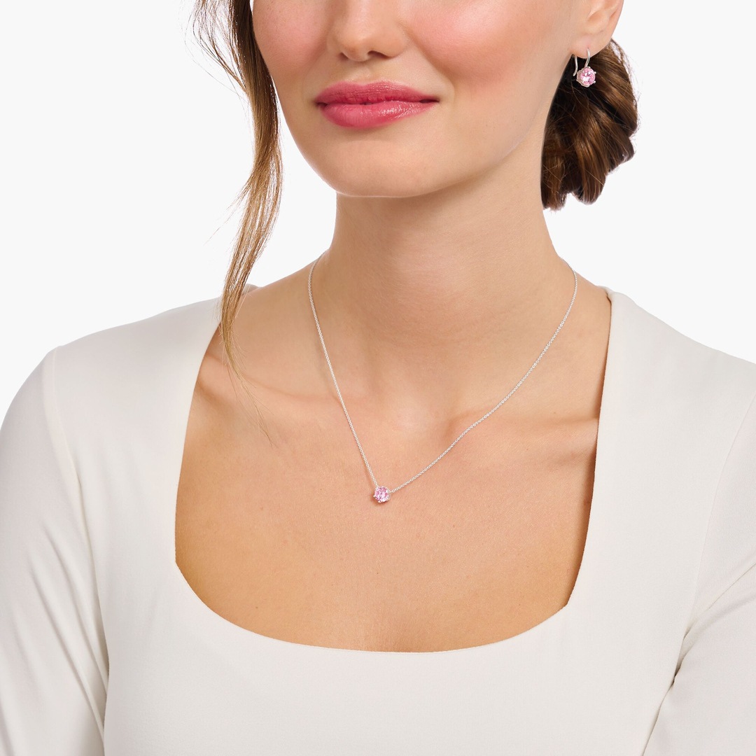 Chaîne Et Pendentif Thomas Sabo - Argent Massif - Occasion