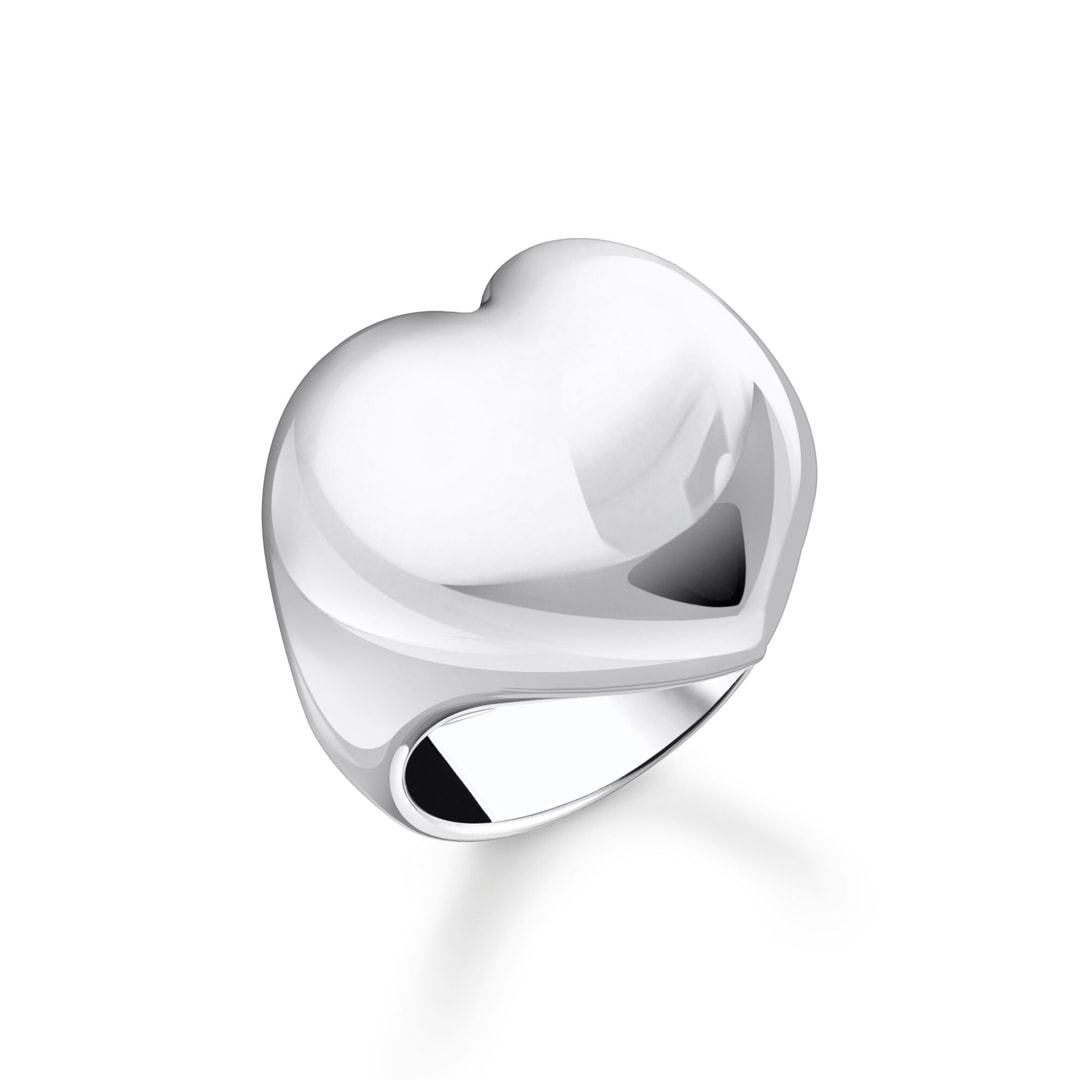 Thomas Sabo Bold Elegance Ring in Herzform Silber