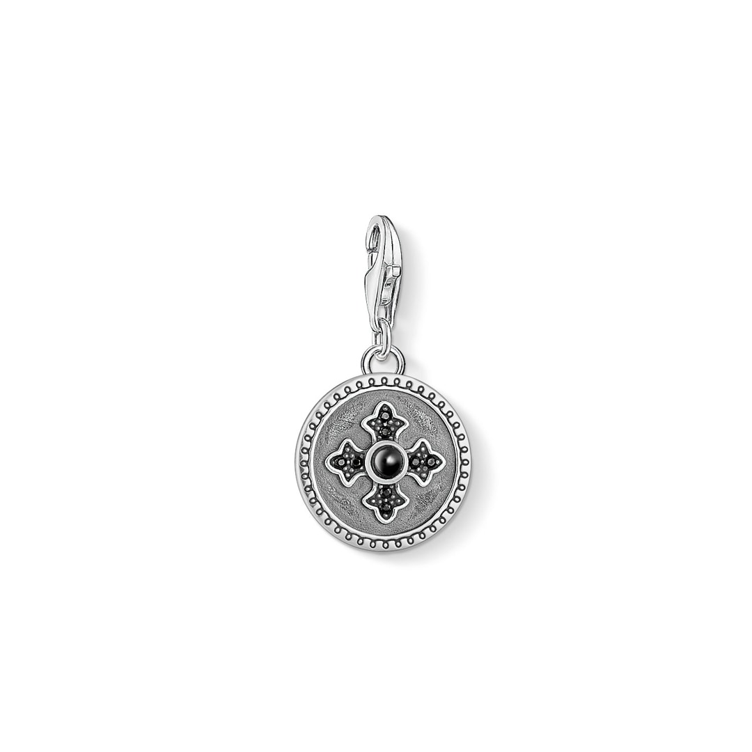 Thomas Sabo Charm-Anhänger Coin Royalty Kreuz