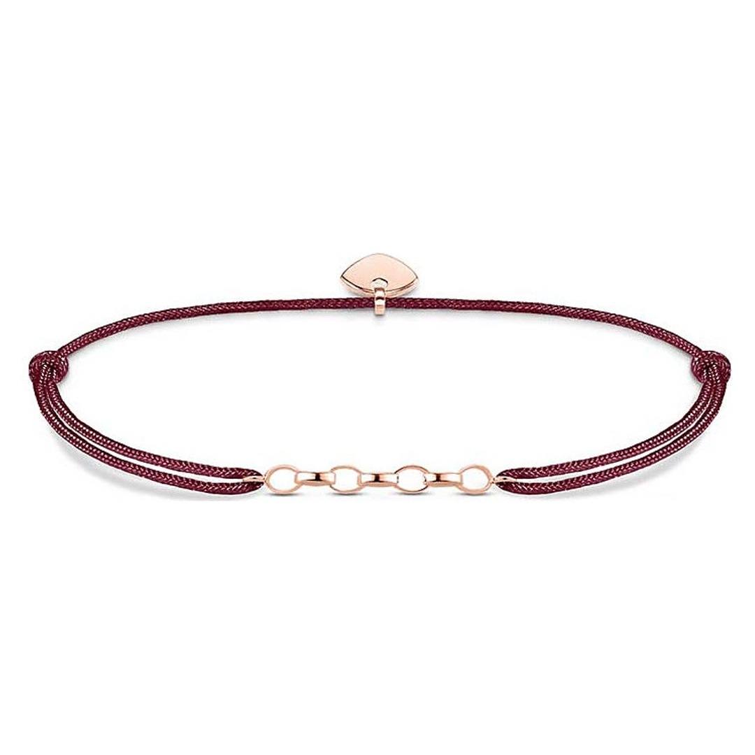 Thomas Sabo - Bracciale Con Charm Little Secret Kreis In Argento 925 Per Donna - Gioiello A Catenella Realizzato A Mano, Senza Nichel
