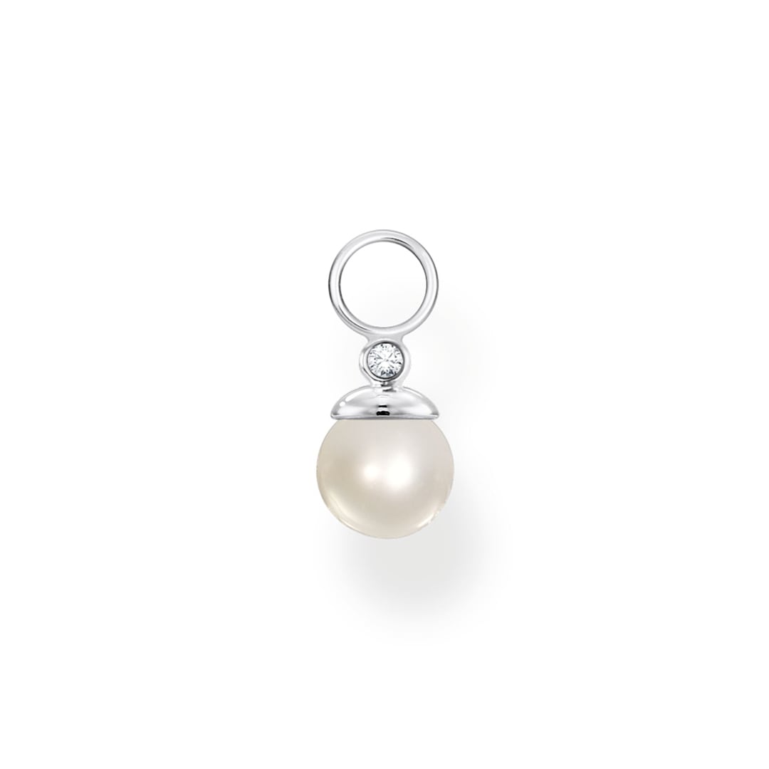Thomas Sabo Charm club earring pendant Pearl ladies jewellery EP004-167-14