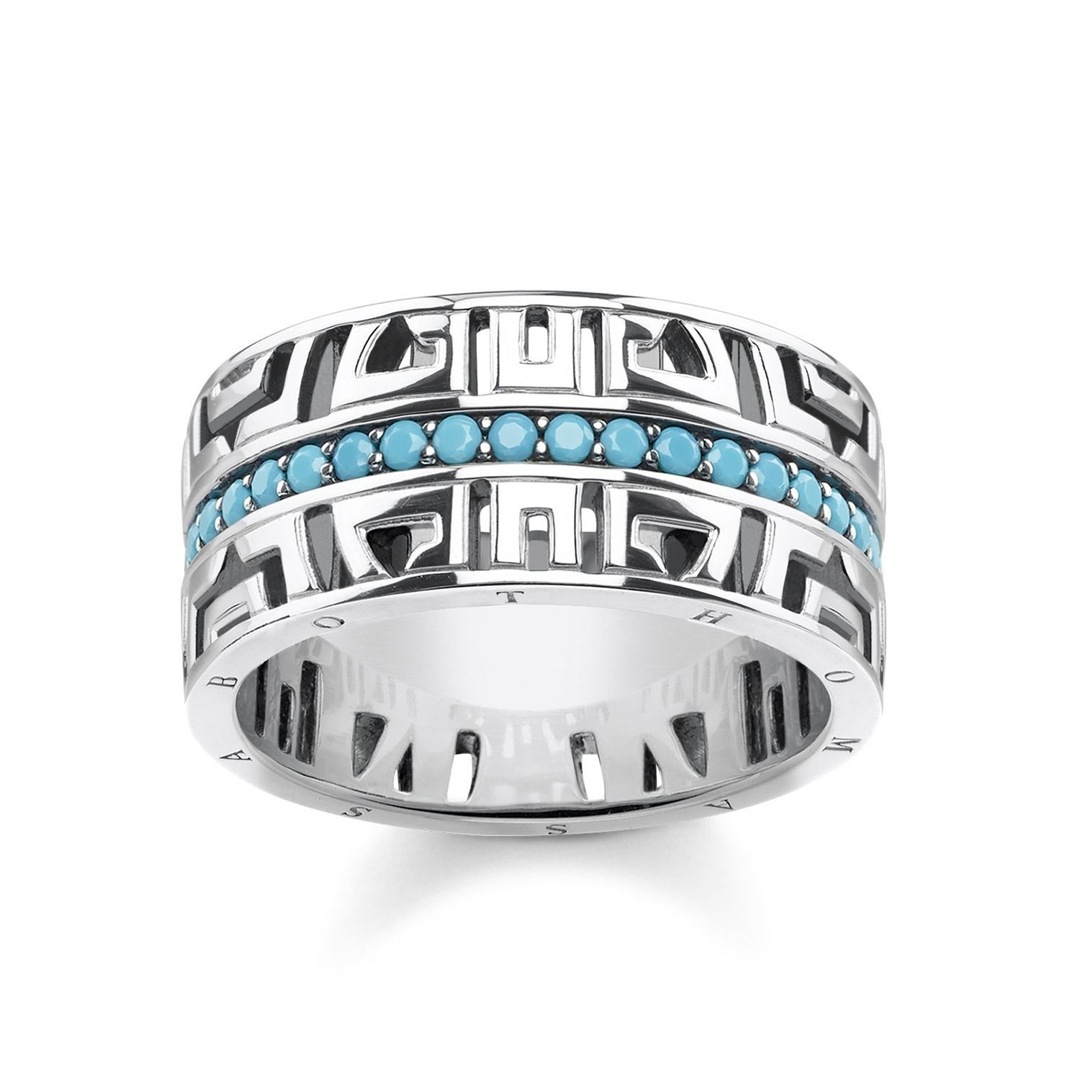 Thomas Sabo sterling silver glam soul Ladies ring Asian ornaments ladies jewelry TR2168 667 17