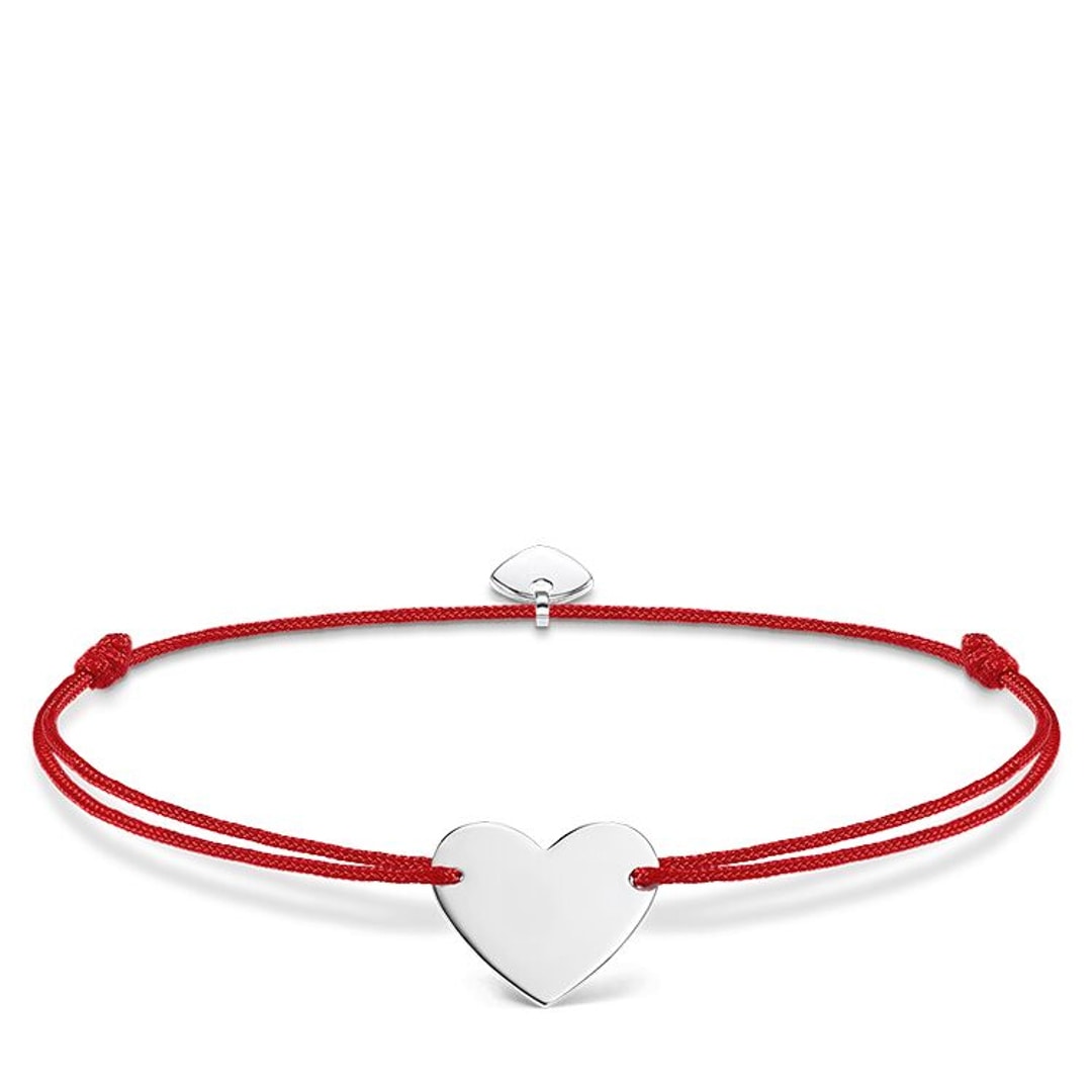 Thomas Sabo sterling silver love bridge bracelet little secret heart ladies  jewellery LS006-173-10-L20v