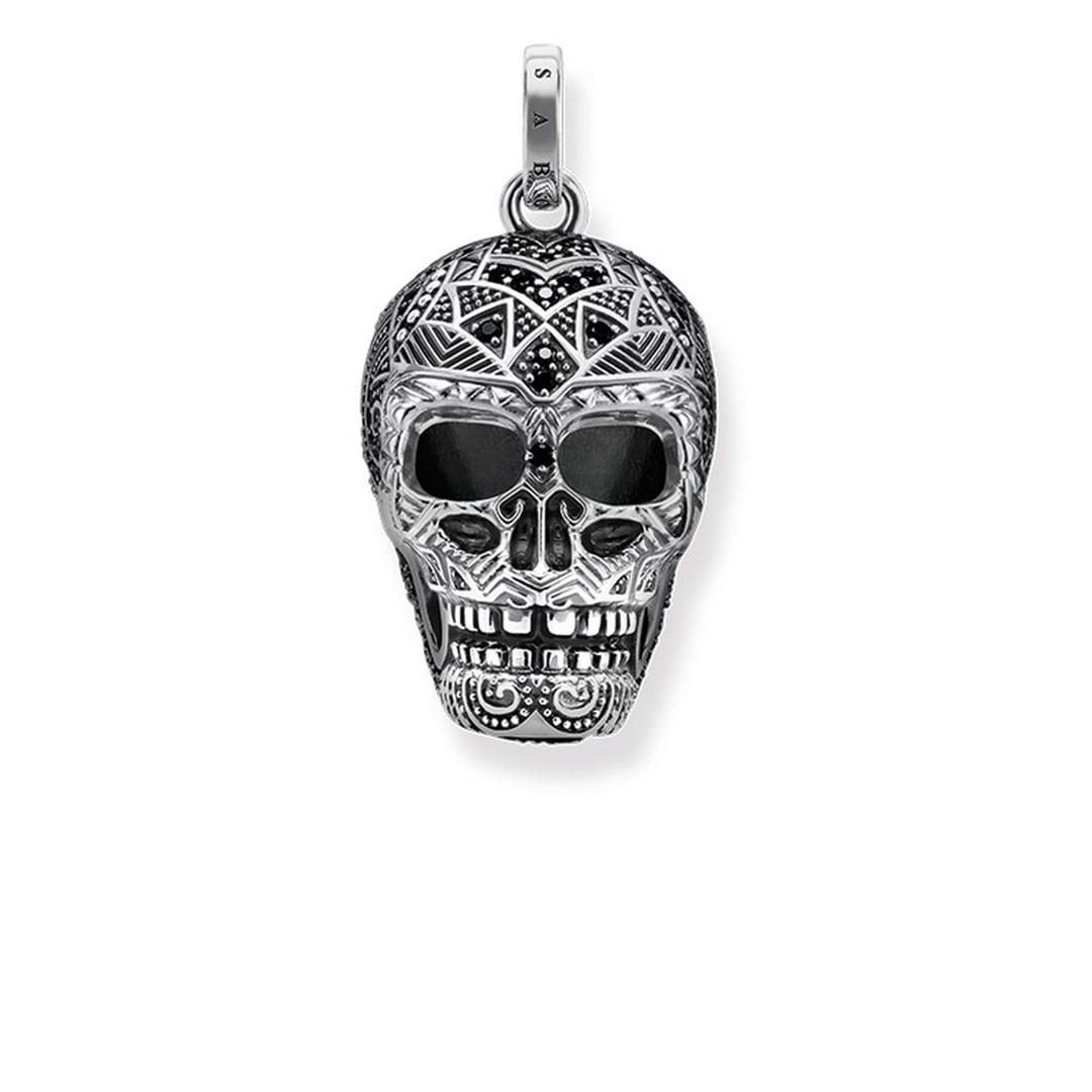 Thomas Sabo Sterling Silver Rebel at Heart Anhänger Maori Totenkopf