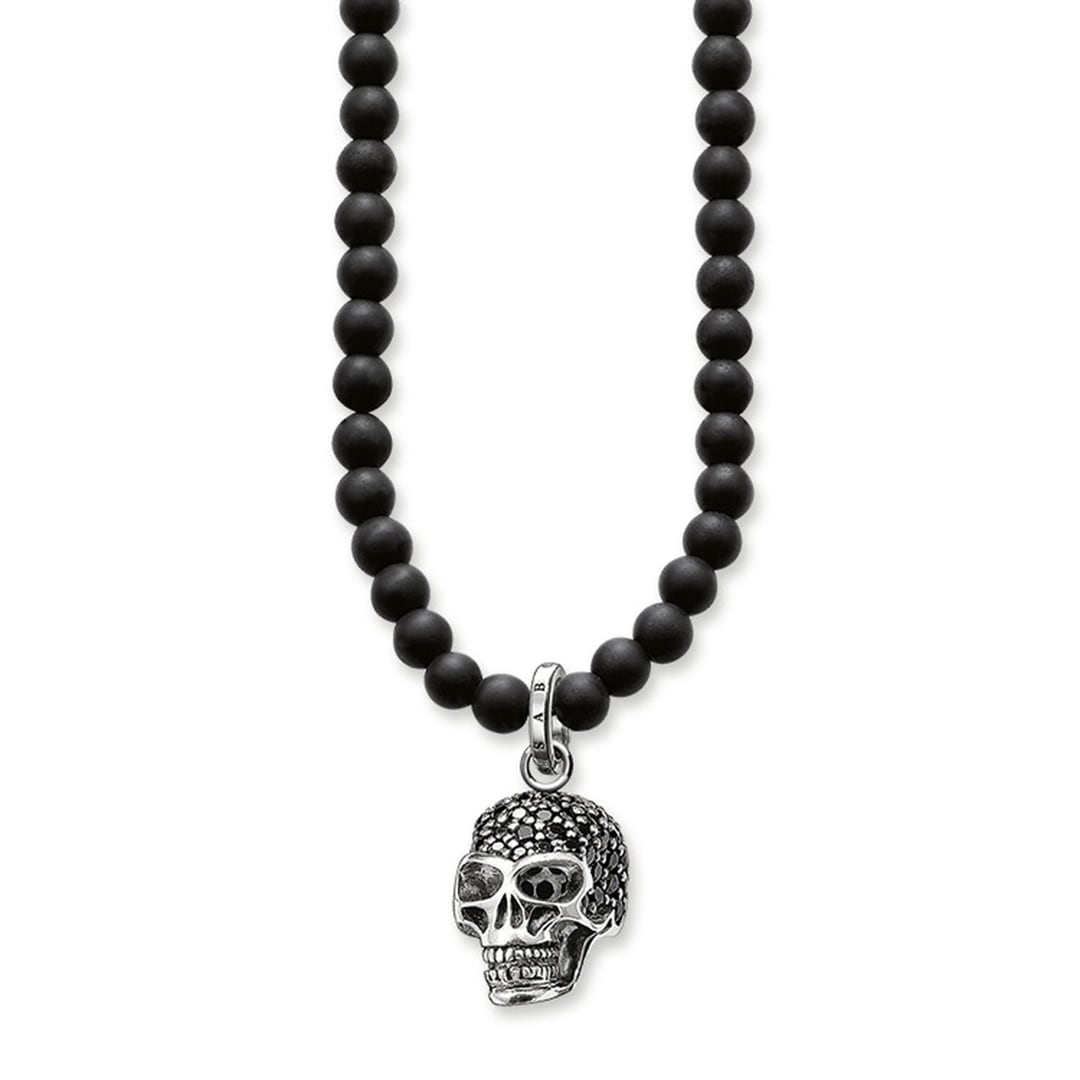 Thomas Sabo Sterling Silver Rebel at Heart Kette Totenkopf