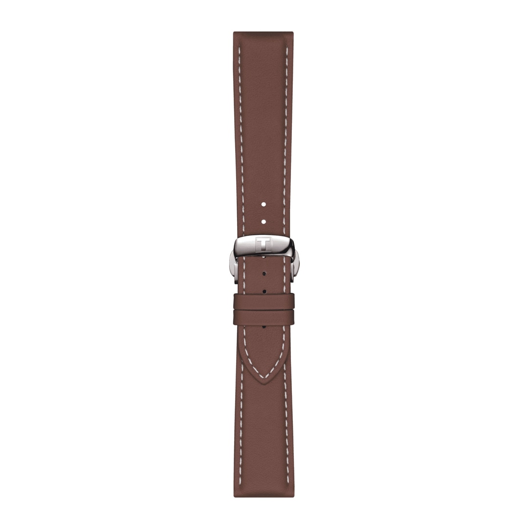 Tissot Brown leather strap 21 mm