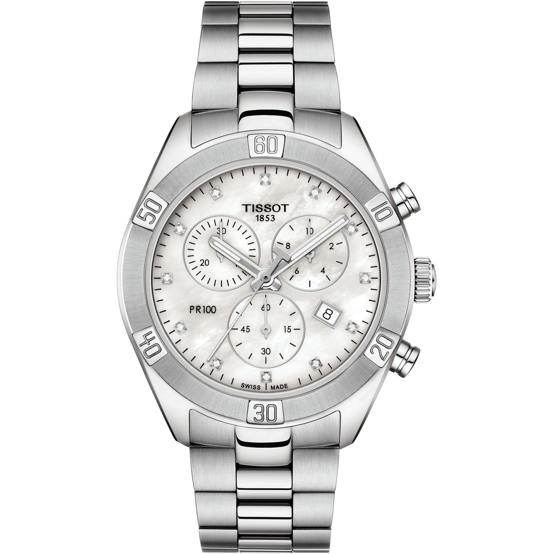 Tissot PR 100 Sport Chic Chronograph Lady Damenuhr - Main Image