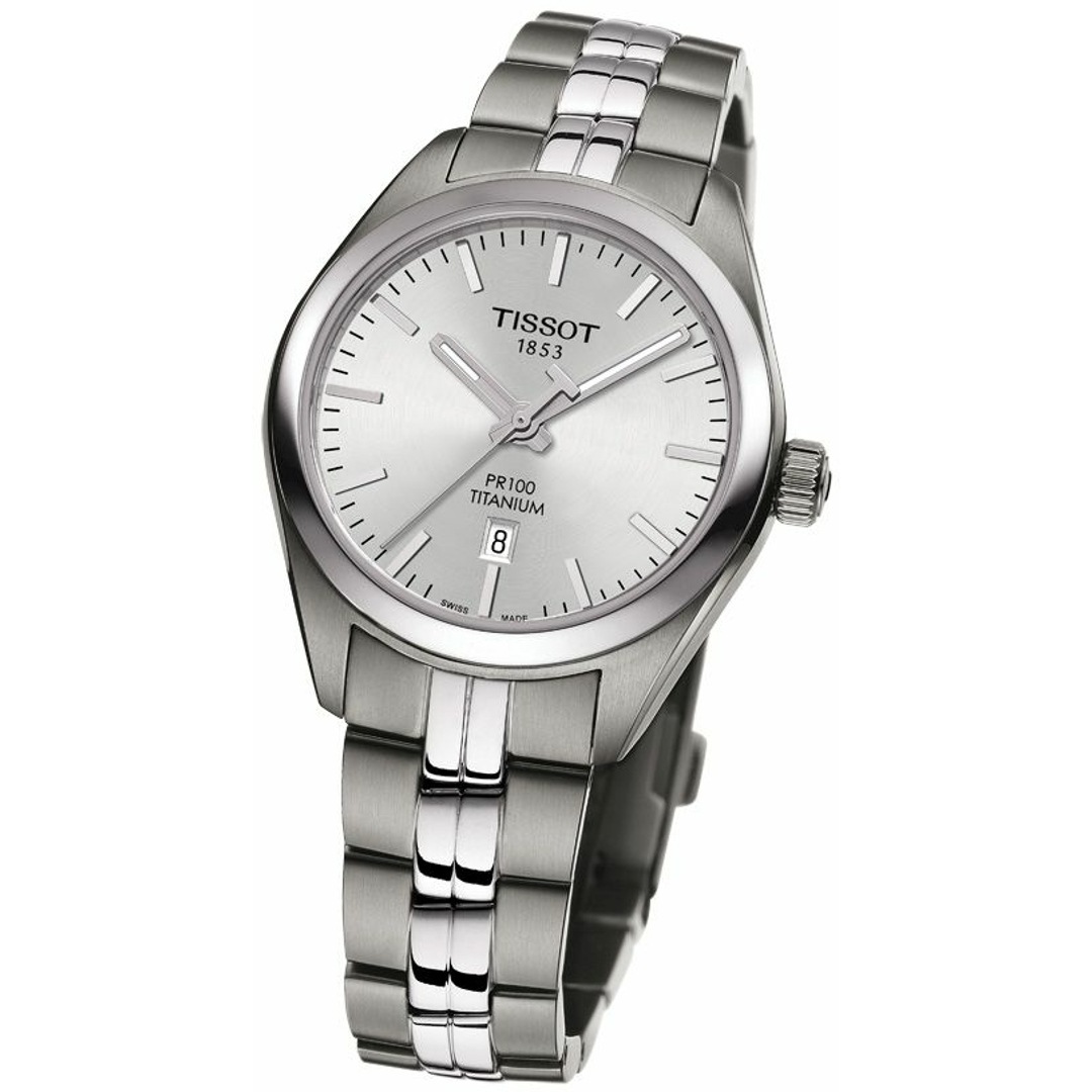 Tissot pr sales 100 titanium lady
