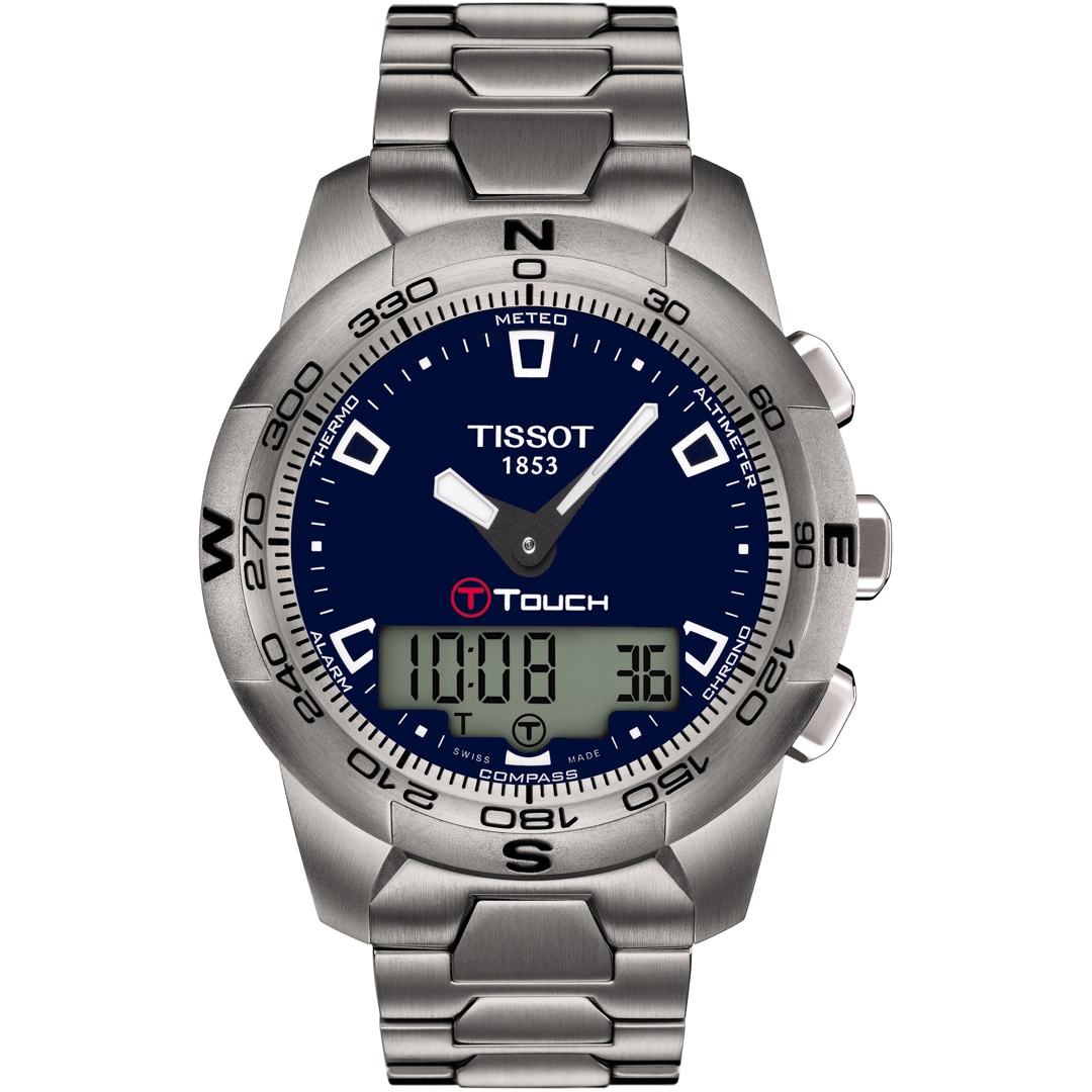 Tissot T Touch II Titanium gents watch T047.420.44.041.00