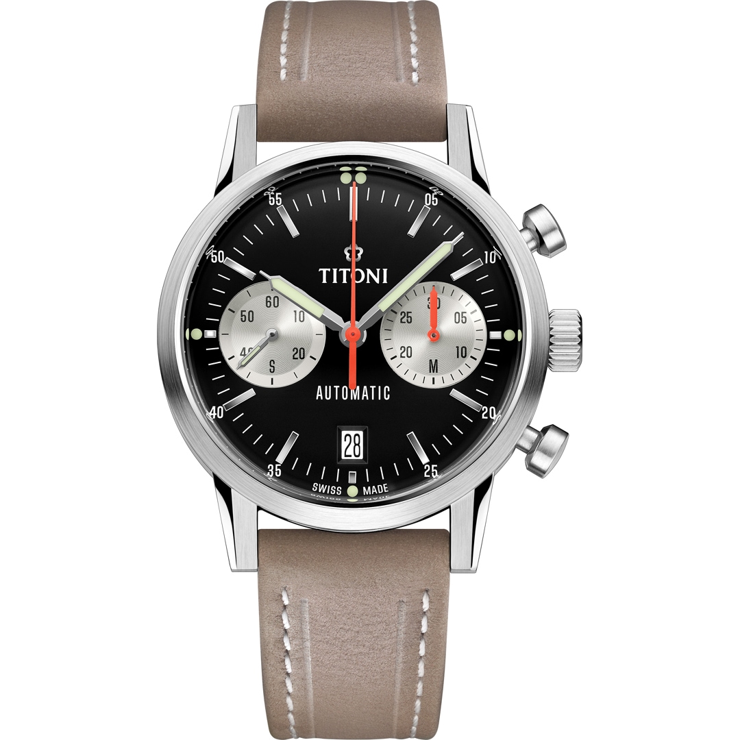 Titoni Heritage Automatic Chronograph 94020 S-ST-681