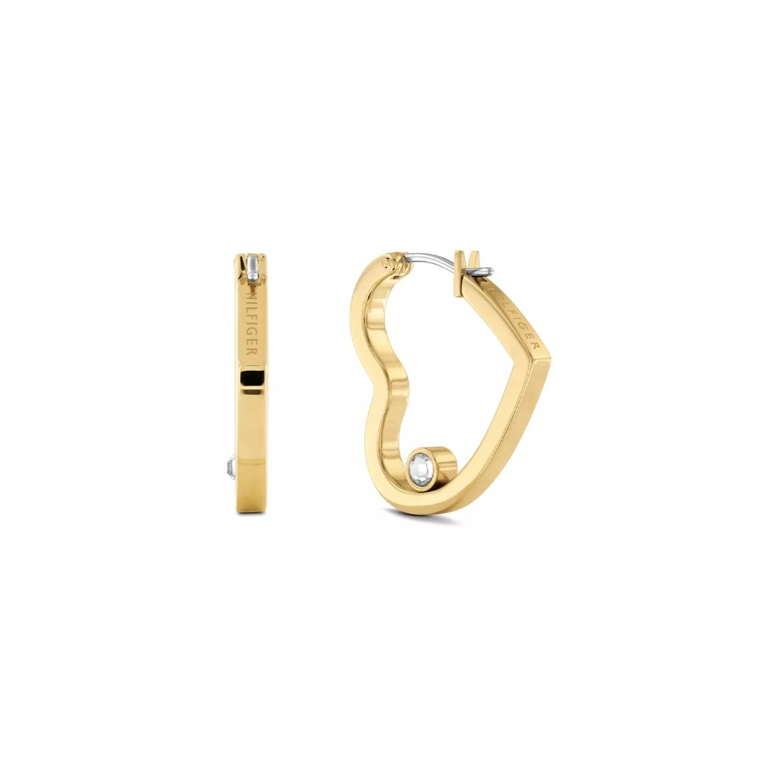 Ladies Earrings Tommy Hilfiger Earrings Gold 2780753 Tommy