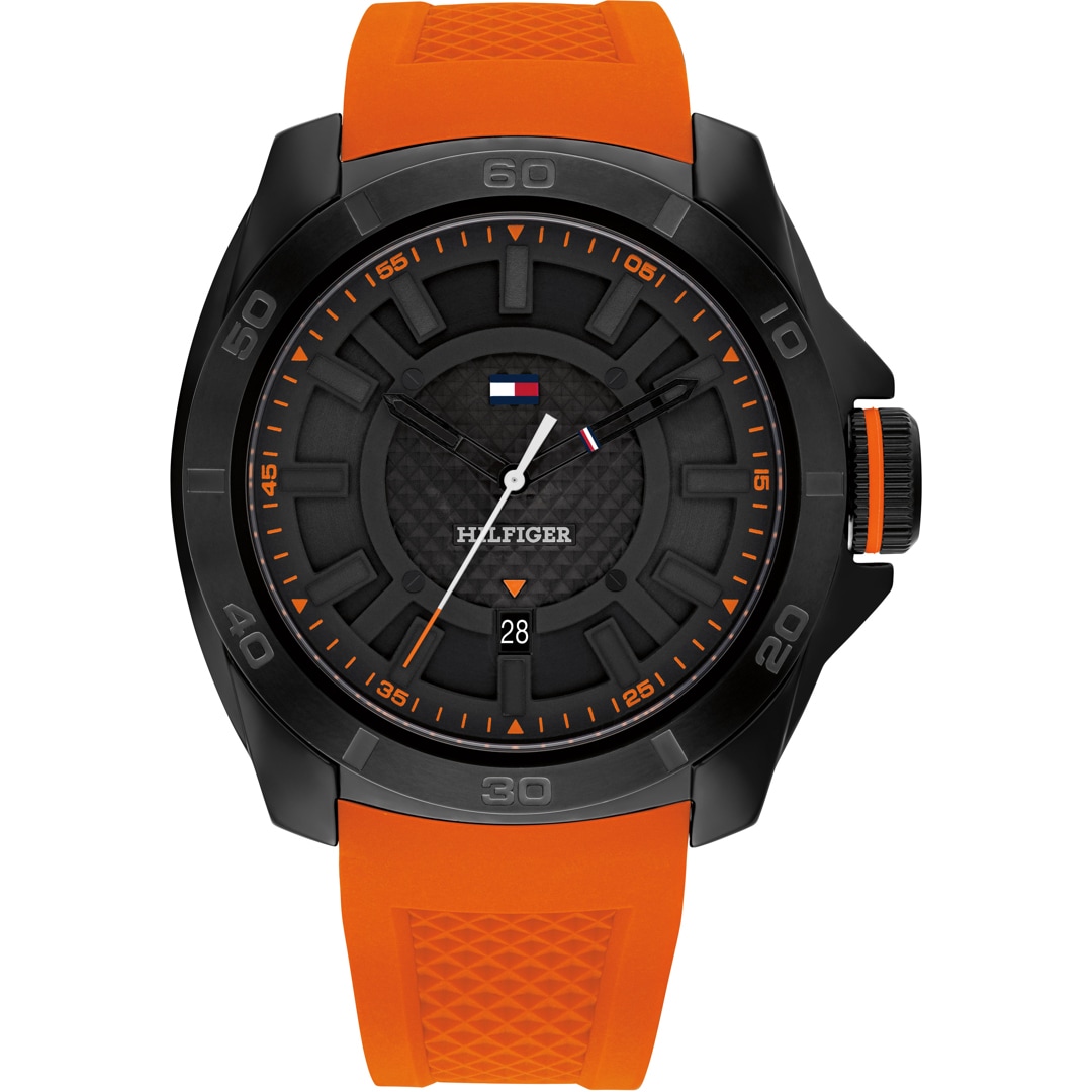 1792136 Tommy Hilfiger Windsurf Date Orange Noir