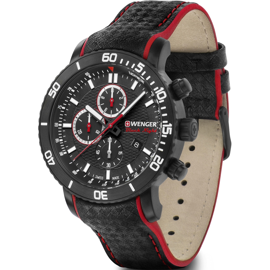 Wenger roadster black night chrono cheap