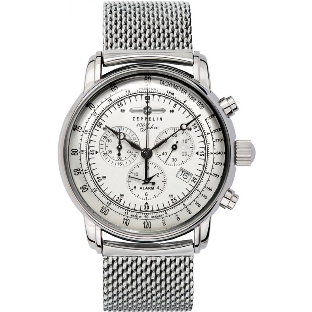Zeppelin 100 Jahre Alarm Chronograph 7680M 1